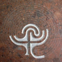 graniet, labyrint, relief