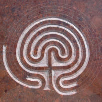 graniet, labyrint, relief